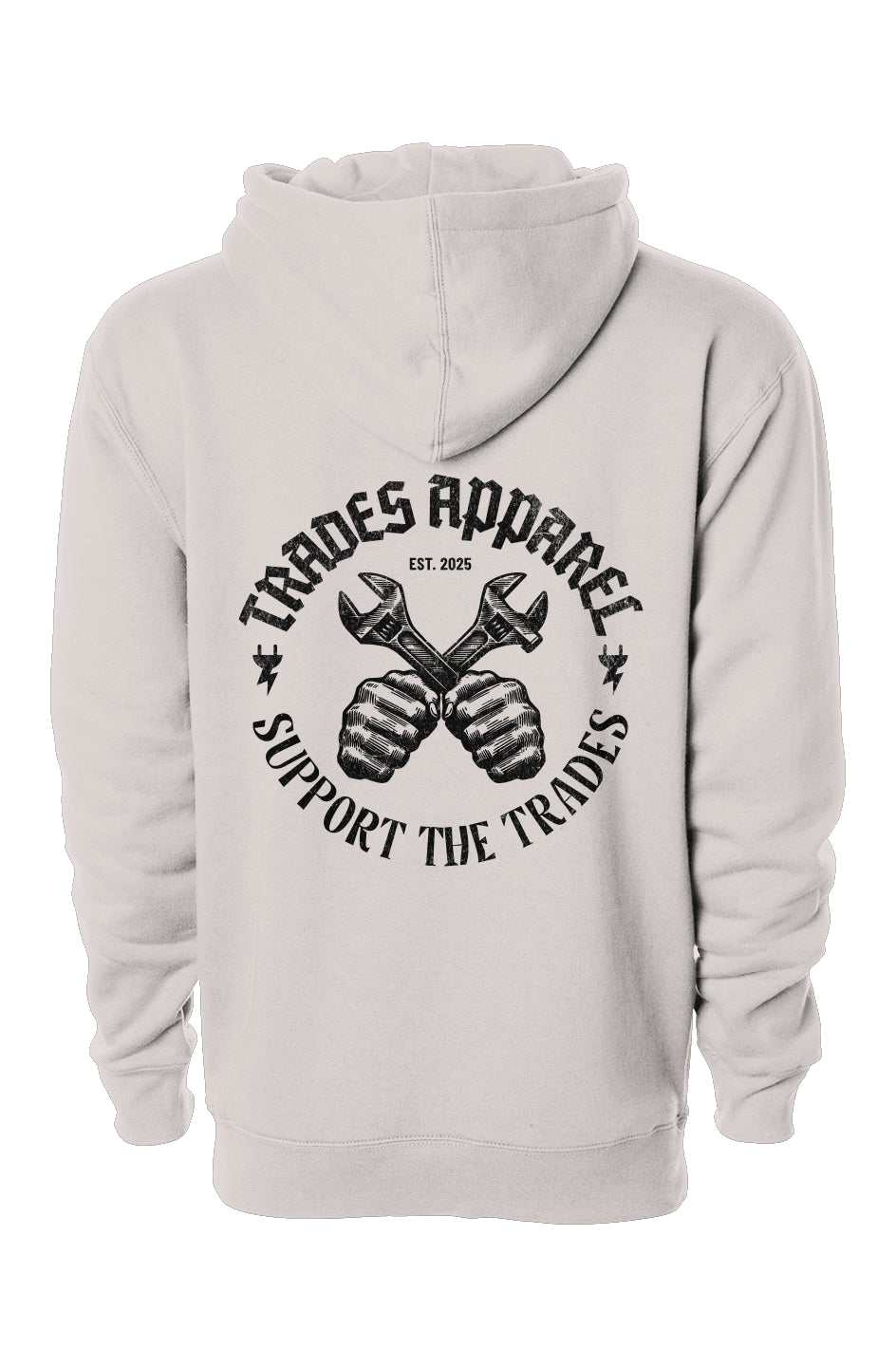 Support The Trades Heavyweight Pullover Hoodie