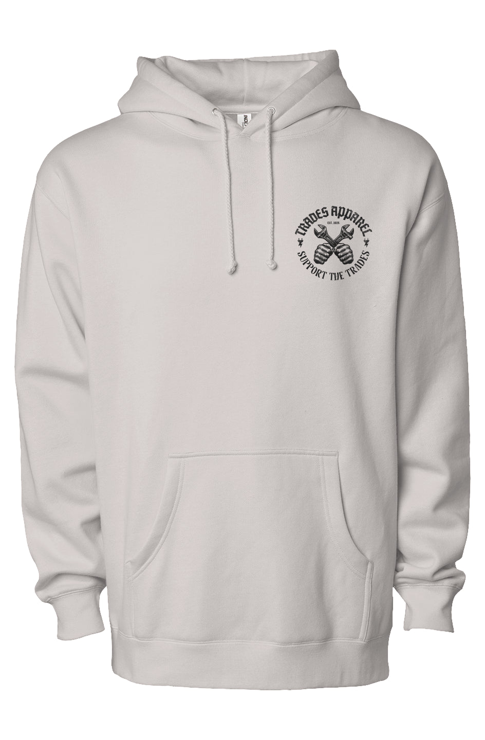 Support The Trades Heavyweight Pullover Hoodie