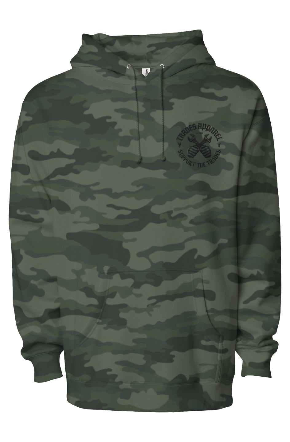 Support The Trades Heavyweight Pullover Hoodie