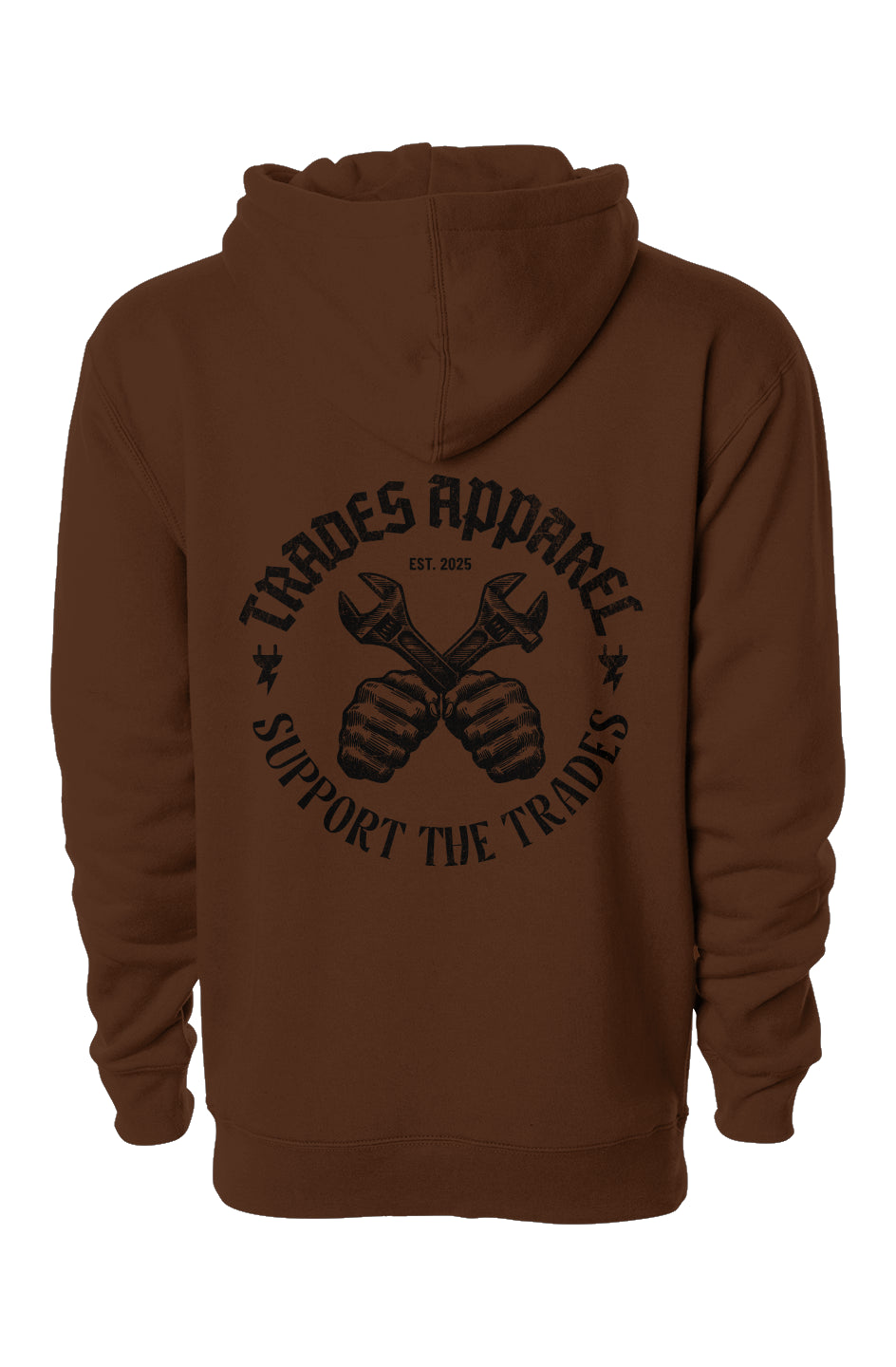 Support The Trades Heavyweight Pullover Hoodie