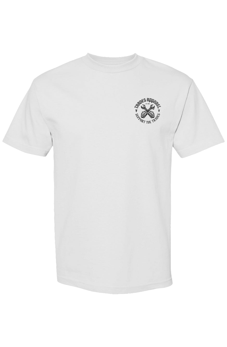 Support The Trades T Shirt (White)